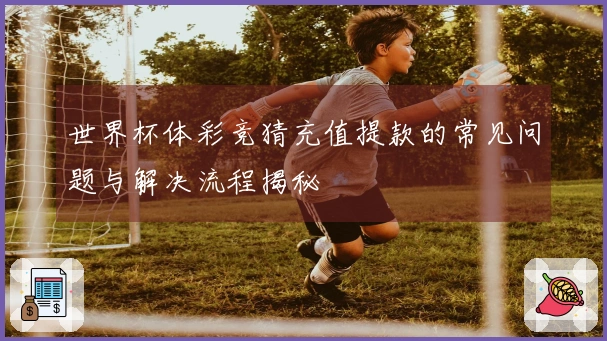 世界杯体彩竞猜充值提款的常见问题与解决流程揭秘