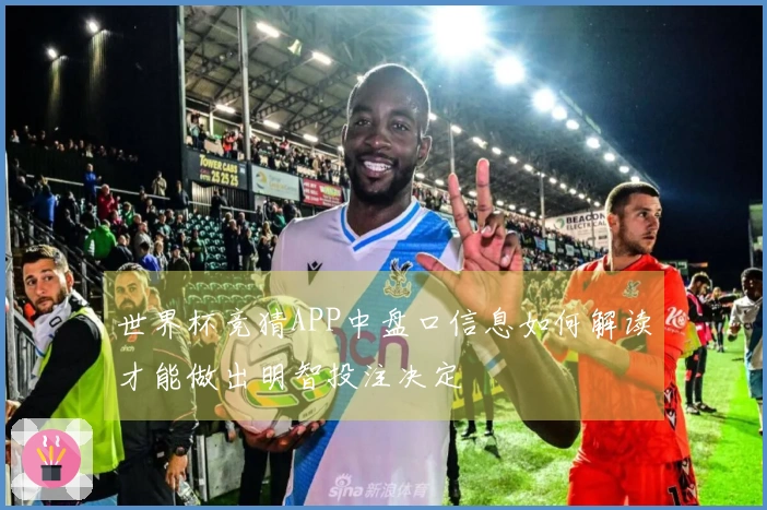 世界杯竞猜APP中盘口信息如何解读才能做出明智投注决定