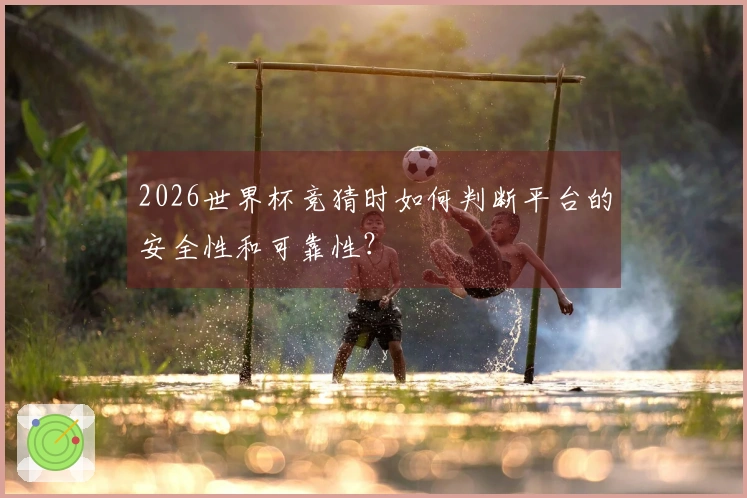 2026世界杯竞猜时如何判断平台的安全性和可靠性？