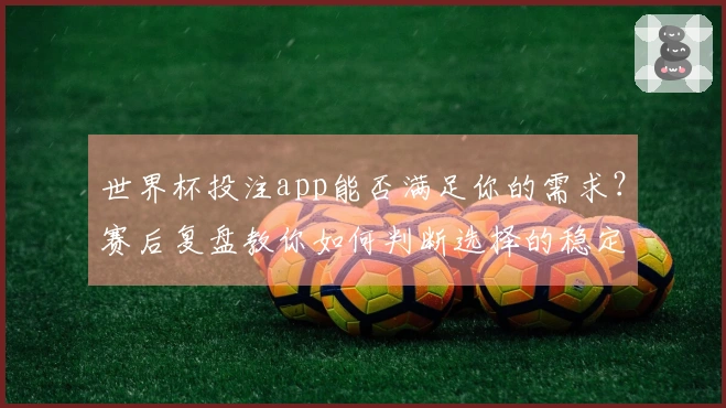 世界杯投注app能否满足你的需求？赛后复盘教你如何判断选择的稳定性